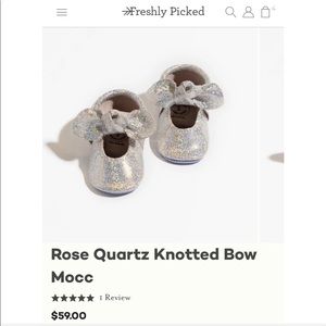 FP Rose Quartz Knotted Bow Moccs
